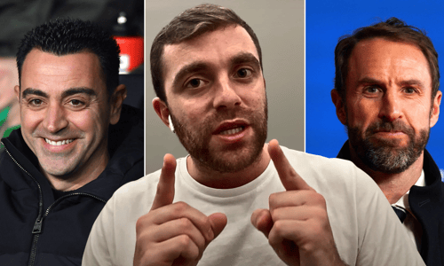 Fabrizio Romano, Xavi, Gareth Southgate