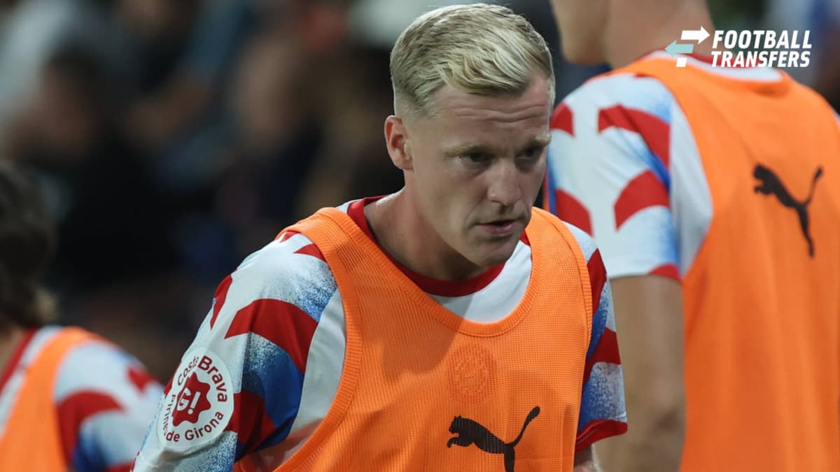ESP LaLiga Hypermotion: CD Tenerife vs. Girona FC — Donny van de Beek of Girona during the LaLiga Hypermotion match between CD Tenerife and Girona FC, played at Heliodoro Rodriguez Lopez Stadium in Tenerife on October 12, 2026, in Spain Copyright: x...