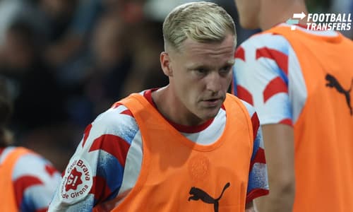 ESP LaLiga Hypermotion: CD Tenerife vs. Girona FC — Donny van de Beek of Girona during the LaLiga Hypermotion match between CD Tenerife and Girona FC, played at Heliodoro Rodriguez Lopez Stadium in Tenerife on October 12, 2026, in Spain Copyright: x...