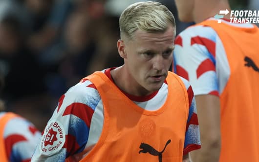 ESP LaLiga Hypermotion: CD Tenerife vs. Girona FC — Donny van de Beek of Girona during the LaLiga Hypermotion match between CD Tenerife and Girona FC, played at Heliodoro Rodriguez Lopez Stadium in Tenerife on October 12, 2026, in Spain Copyright: x...