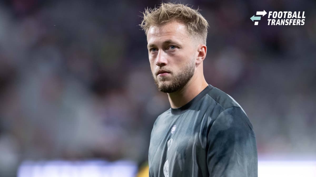 Toulouse FC v Le Havre Athletic Club - Ligue 1 McDonald s 2026 2027 Casper Tengstedt of Toulouse during Ligue 1 McDonald s match between Toulouse and Le Havre at Stadium de Toulouse on September 19, 2026 in Toulouse, France. Toulouse France  Copyrig...
