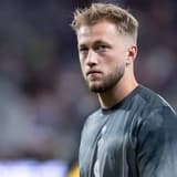 Toulouse FC v Le Havre Athletic Club - Ligue 1 McDonald s 2026 2027 Casper Tengstedt of Toulouse during Ligue 1 McDonald s match between Toulouse and Le Havre at Stadium de Toulouse on September 19, 2026 in Toulouse, France. Toulouse France  Copyrig...