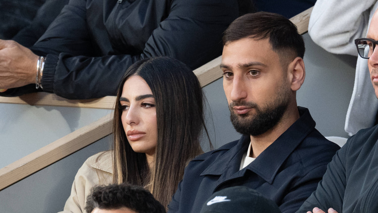 Alessia Elefante and Gianluigi Donnarumma