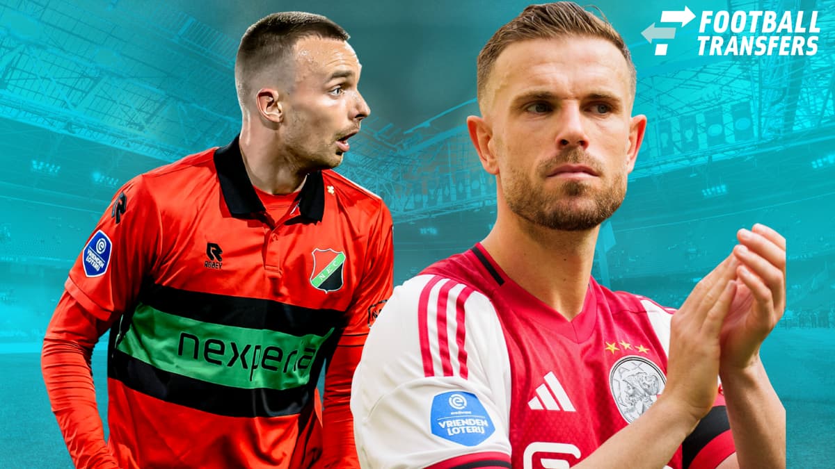 Jordan Henderson, Darko Nejasmic, Ajax, NEC