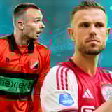 Jordan Henderson, Darko Nejasmic, Ajax, NEC