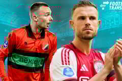 Jordan Henderson, Darko Nejasmic, Ajax, NEC