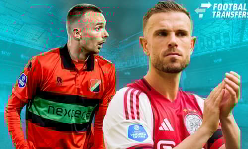 Jordan Henderson, Darko Nejasmic, Ajax, NEC