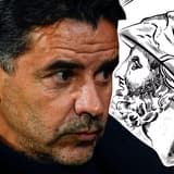 Míchel, Girona, Ajax