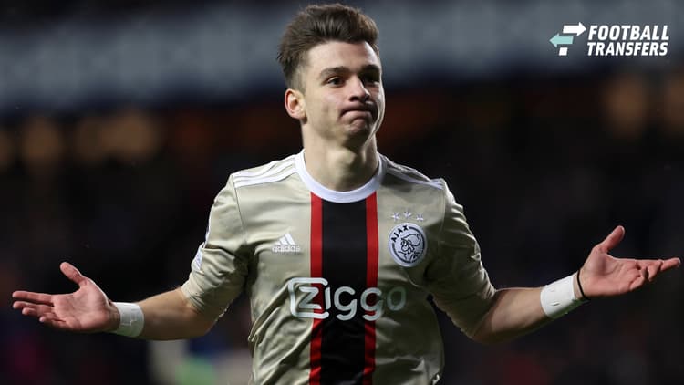 Francisco Conceição in het shirt van Ajax.