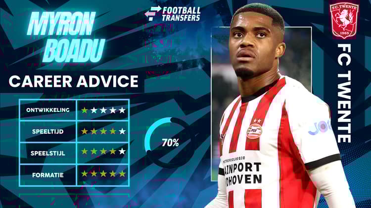 De Club Fit van Myron Boadu met FC Twente.