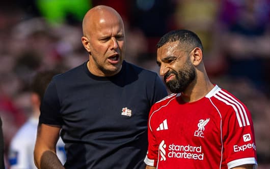 Arne Slot, Mohamed Salah, Liverpool, 2025/26