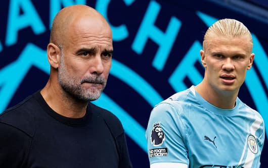 Pep Guardiola, Erling Haaland, Man City, 2025/26