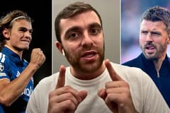 Fabrizio Romano, Nico Paz, Michael Carrick