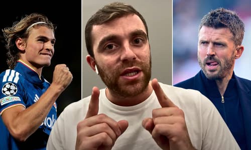 Fabrizio Romano, Nico Paz, Michael Carrick
