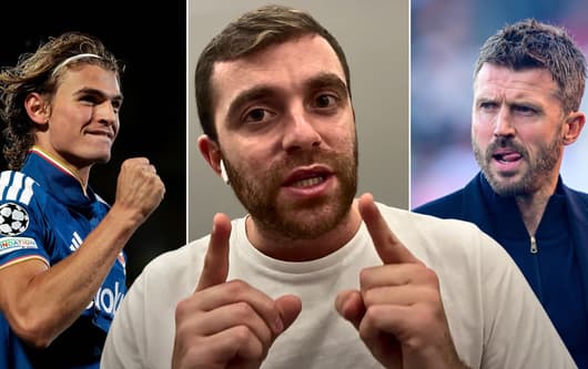 Fabrizio Romano, Nico Paz, Michael Carrick