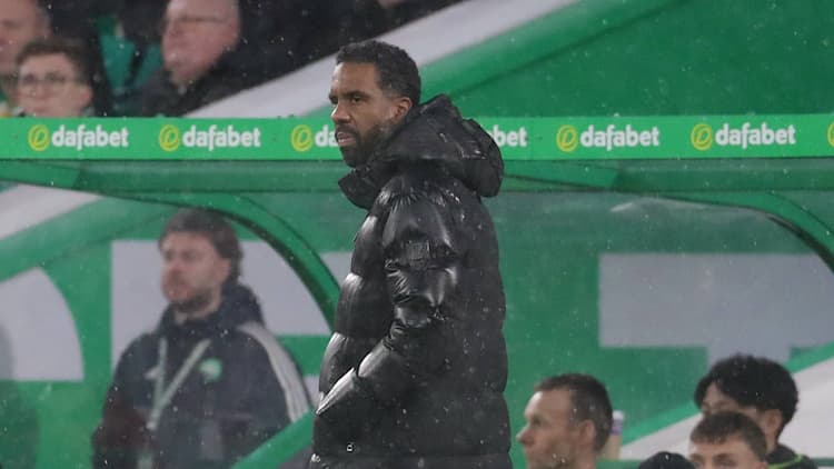 Celtic manager Wilfried Nancy faced criticism after defeat to Hearts
