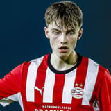 EINDHOVEN , 14-09-2026 , De Herdgang , season 2026 2027 , Dutch Keuken Kampioen Divisie football , match between Jong PSV and Jong AZ , picture shows Jong PSV player Mikkel Bro Hansen Jong PSV - Jong AZ  x207066551x Copyright: