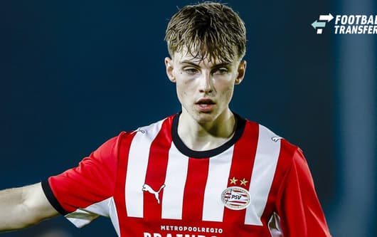 EINDHOVEN , 14-09-2026 , De Herdgang , season 2026 2027 , Dutch Keuken Kampioen Divisie football , match between Jong PSV and Jong AZ , picture shows Jong PSV player Mikkel Bro Hansen Jong PSV - Jong AZ  x207066551x Copyright: