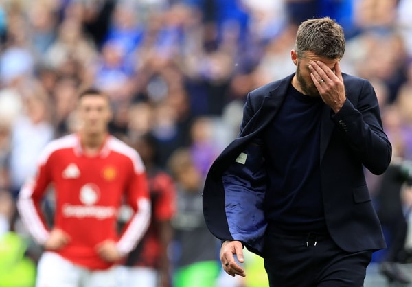 Man Utd manager Michael Carrick left frustrated by a draw at Everton