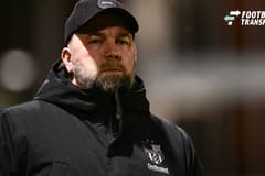 GROESBEEK , 06-12-2025 , Sportpark Zuid , season 2025 2026 , Dutch Tweede Divisie football , match between de Treffers and Jong Sparta , picture shows de Treffers Trainer Theo Janssen Theo Janssen de Treffers - Jong Sparta  x32378134x Copyright: