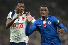 Chelsea's Moises Caicedo in action against Tottenham, 2025/26