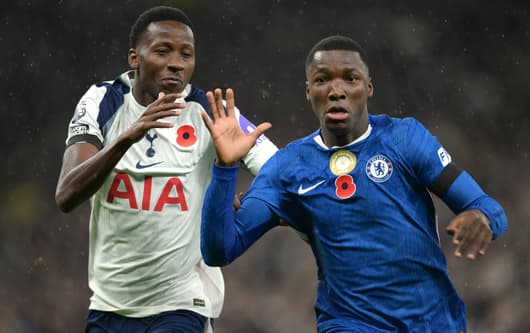 Chelsea's Moises Caicedo in action against Tottenham, 2025/26