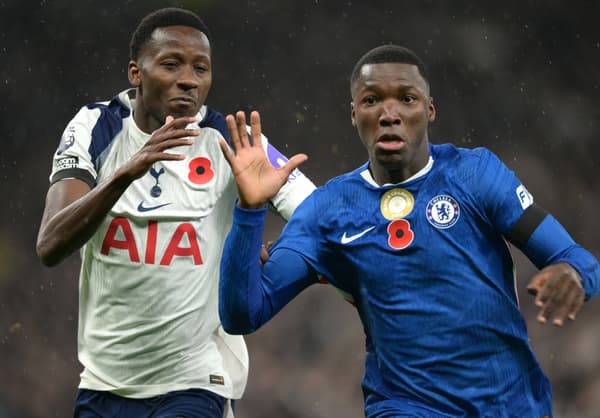 Chelsea's Moises Caicedo in action against Tottenham, 2025/26