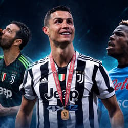 Gianluigi Buffon, Cristiano Ronaldo, Victor Osimhen, Serie A record transfers