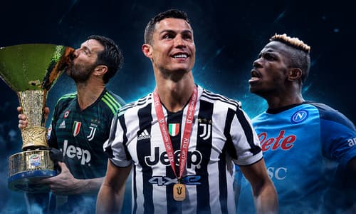 Gianluigi Buffon, Cristiano Ronaldo, Victor Osimhen, Serie A record transfers