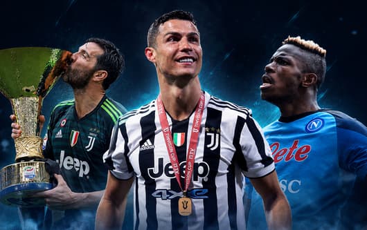 Gianluigi Buffon, Cristiano Ronaldo, Victor Osimhen, Serie A record transfers