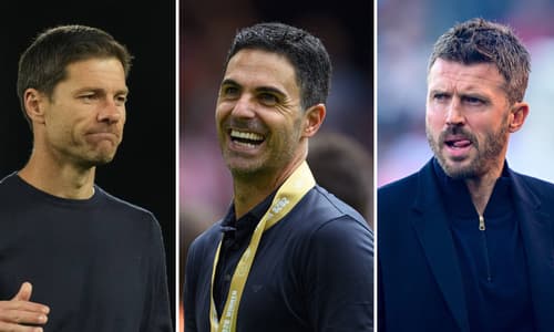 Xabi Alonso, Mikel Arteta, Michael Carrick