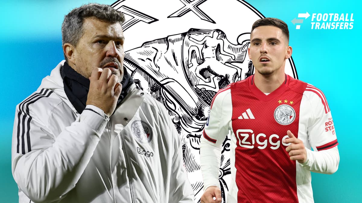 Óscar García, Oscar Gloukh, Ajax