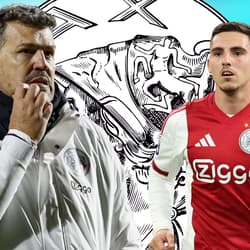 Óscar García, Oscar Gloukh, Ajax