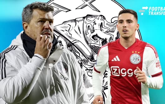 Óscar García, Oscar Gloukh, Ajax