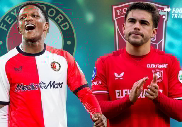 Bart van Rooij, Givairo Read, Feyenoord, FC Twente