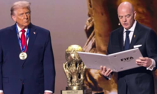 Donald Trump, Gianni Infantino, World Cup draw