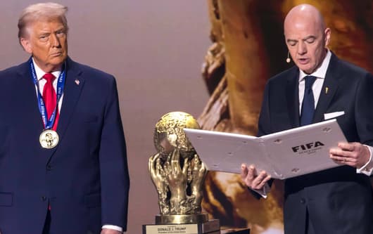 Donald Trump, Gianni Infantino, World Cup draw