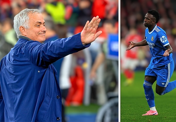 Jose Mourinho, Vinicius Junior, Benfica, Real Madrid, 2025/26