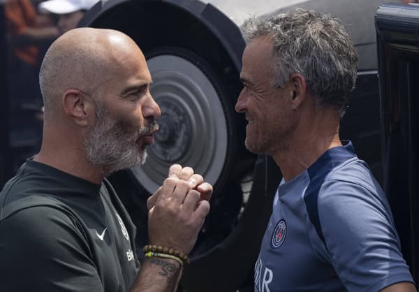 Enzo Maresca, Luis Enrique