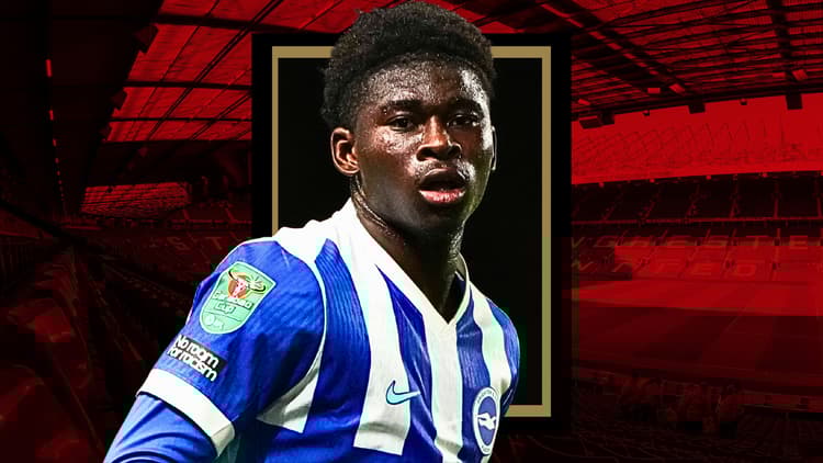 Carlos Baleba is of interest to Man Utd