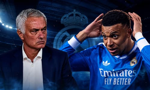 Jose Mourinho, Kylian Mbappe, Real Madrid