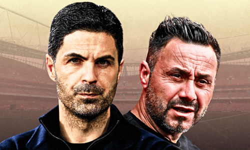 Mikel Arteta, Roberto de Zerbi, Arsenal
