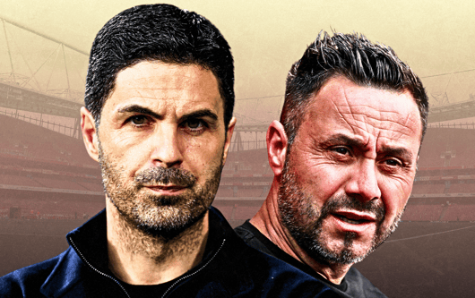 Mikel Arteta, Roberto de Zerbi, Arsenal