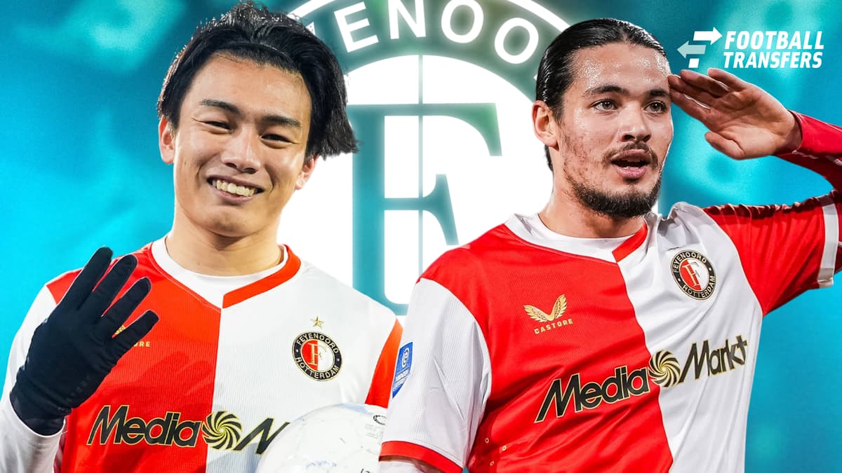 Ayase Ueda, Anis Hadj Moussa, Feyenoord