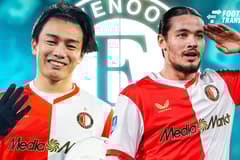 Ayase Ueda, Anis Hadj Moussa, Feyenoord