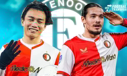 Ayase Ueda, Anis Hadj Moussa, Feyenoord