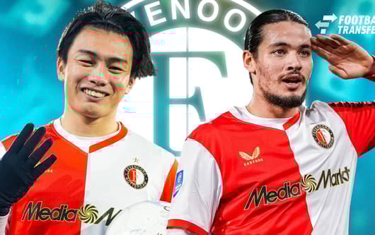 Ayase Ueda, Anis Hadj Moussa, Feyenoord