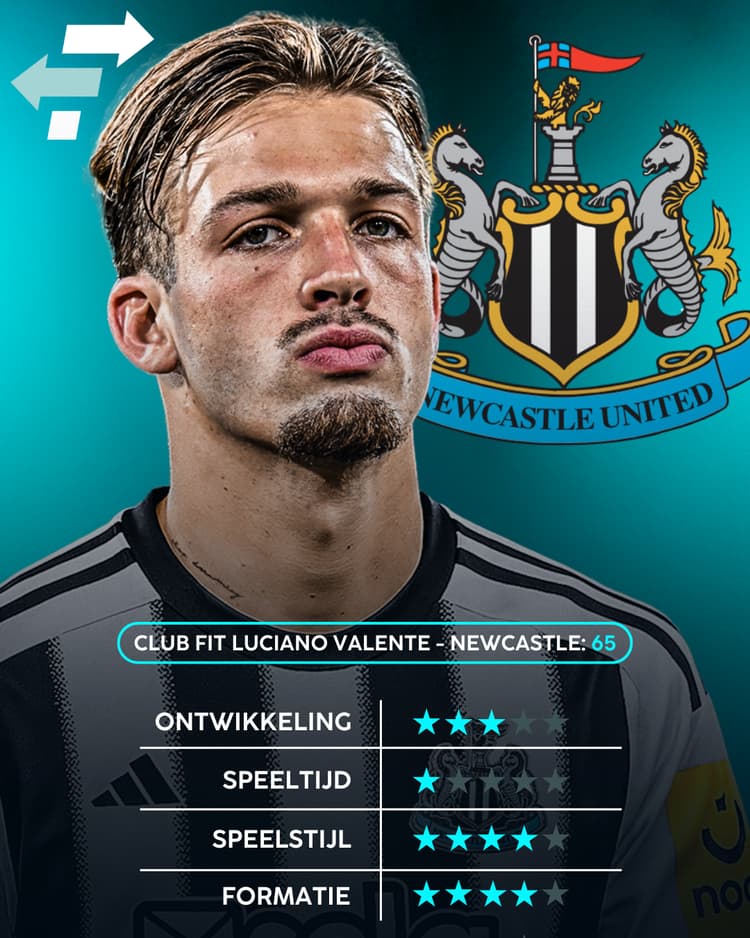 Luciano Valente, Newcastle United, Career Advice