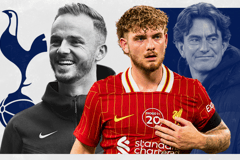 Harvey Elliott, James Maddison, Tottenham, 2025/26