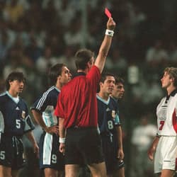 David Beckham sent off, 1998 World Cup